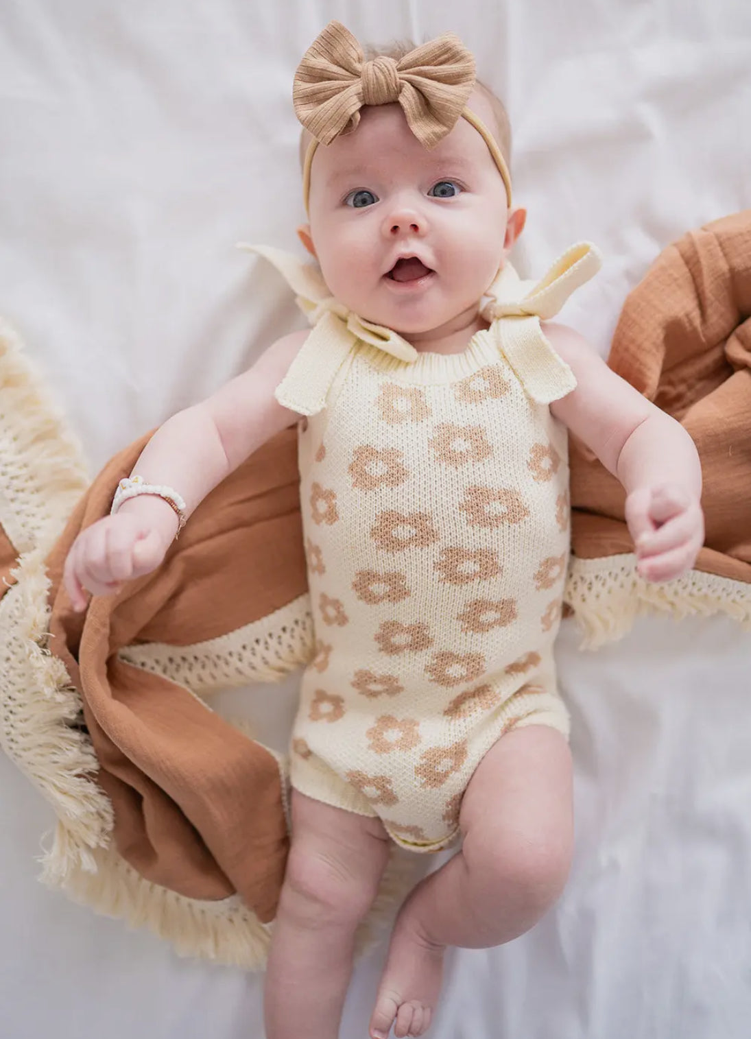 Daisy Mocha - Romper
