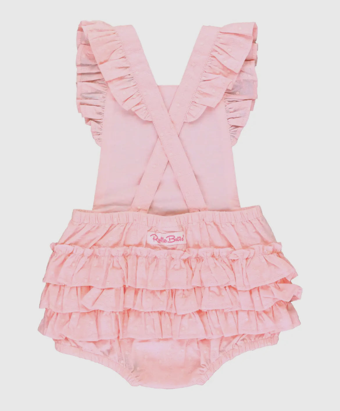 Pink Vintage Dot Romper