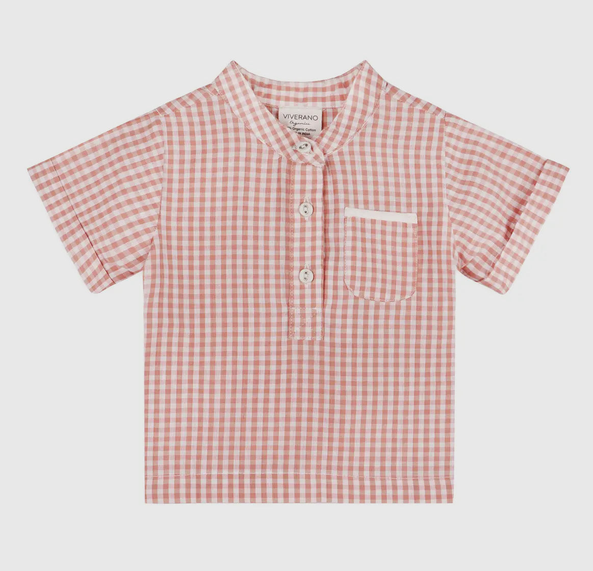 Watermelon Gingham Short Set