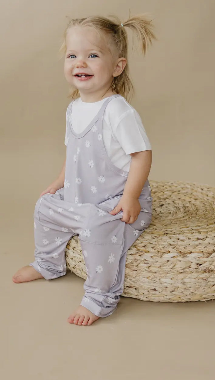 Lavender Bloom -Bamboo Jumpsuit