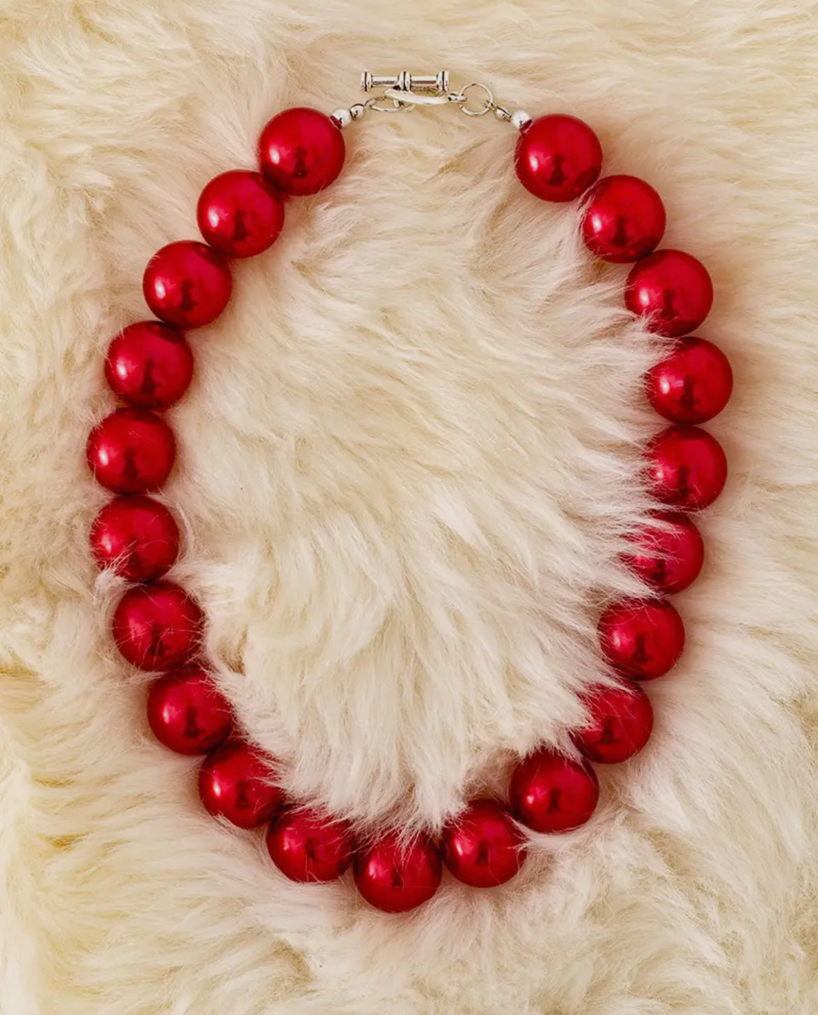 Red Bead Necklace