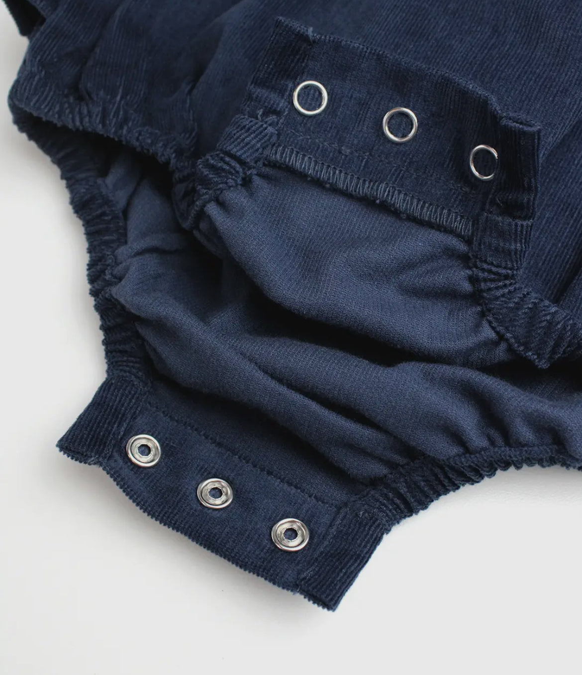 Navy Waterfall Romper