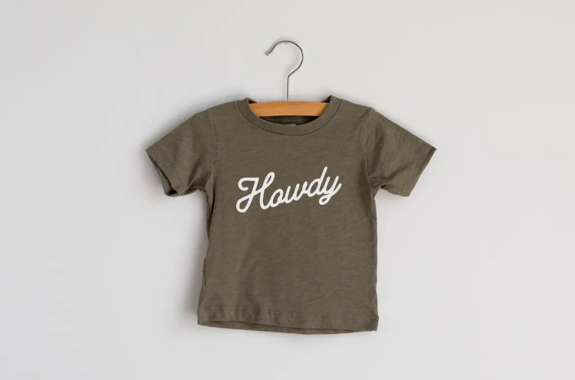 Howdy Olive T shirt