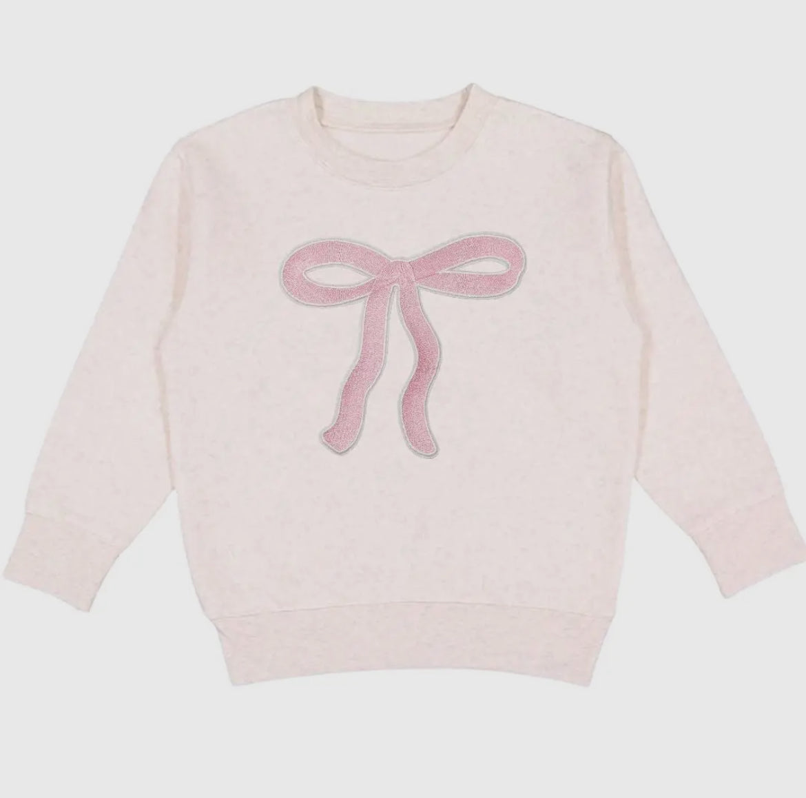 The Coquette Bow Patch Sweatshirt