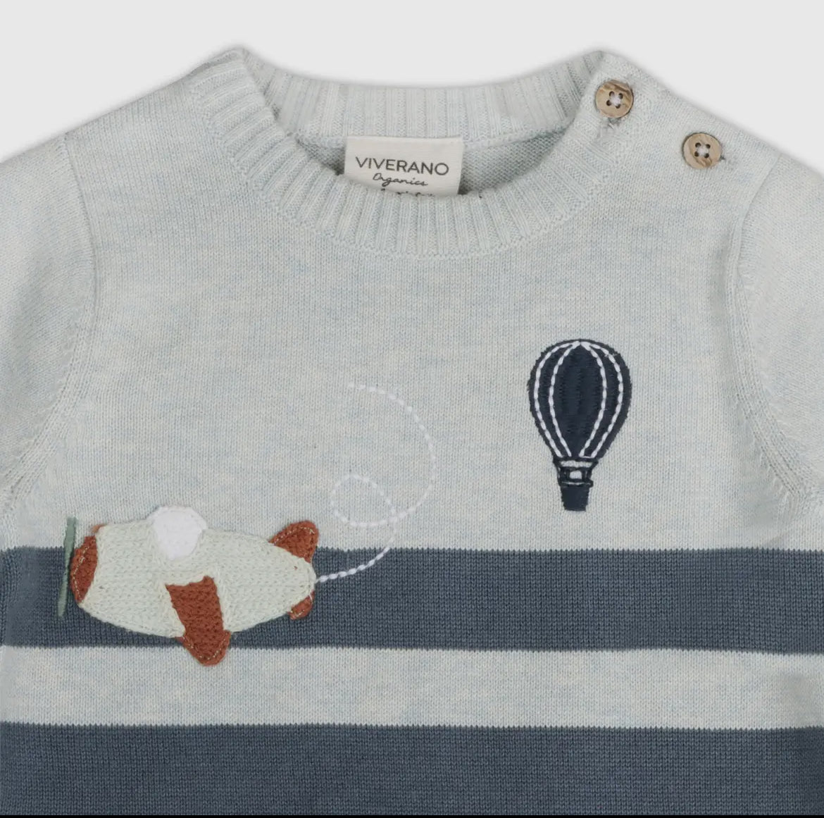 Airplane Knit Romper