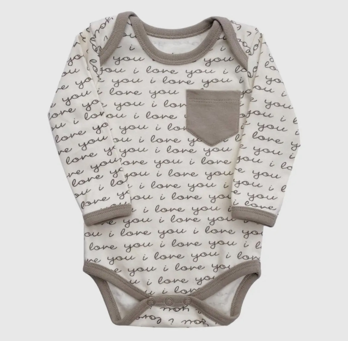 I love you - onesie