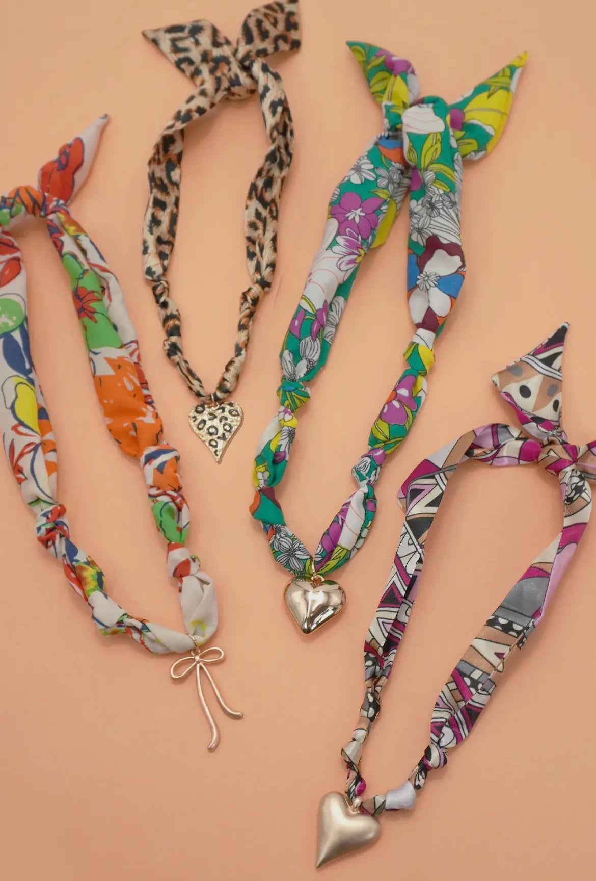 Scarf Charm Necklace