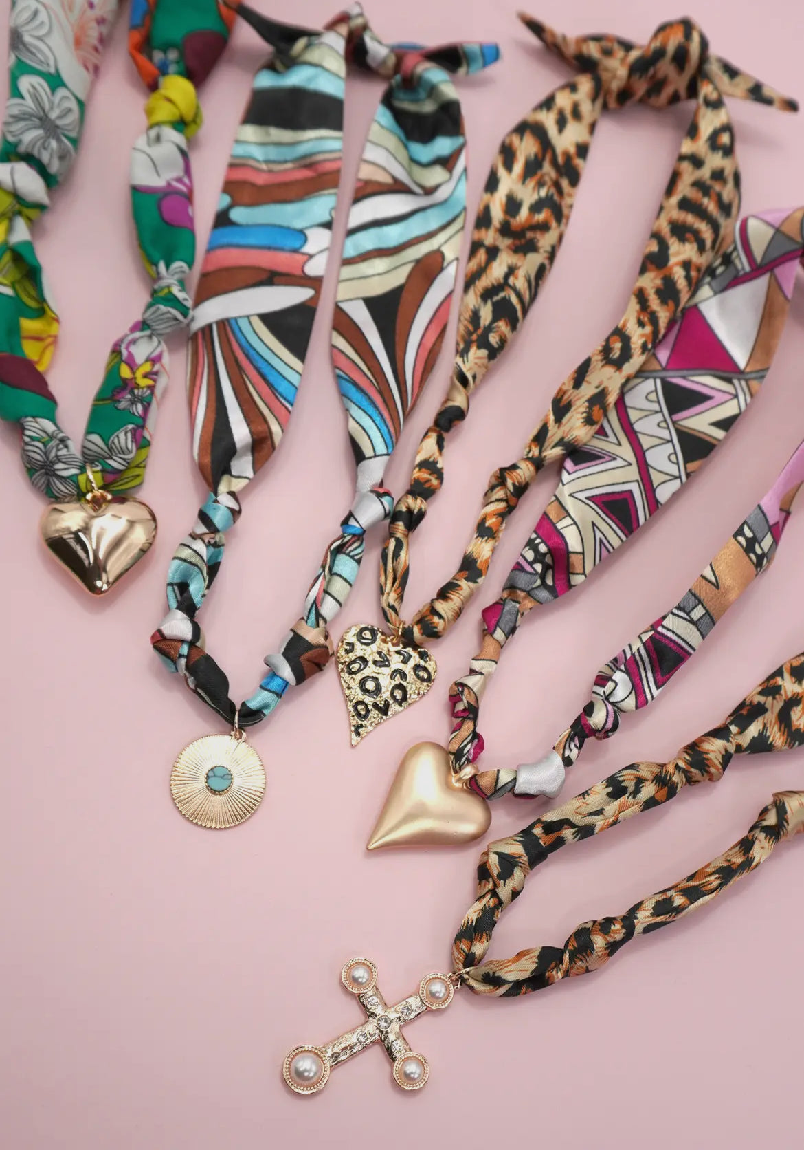 Scarf Charm Necklace