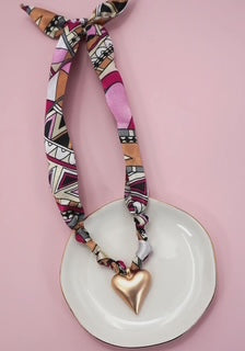 Scarf Charm Necklace