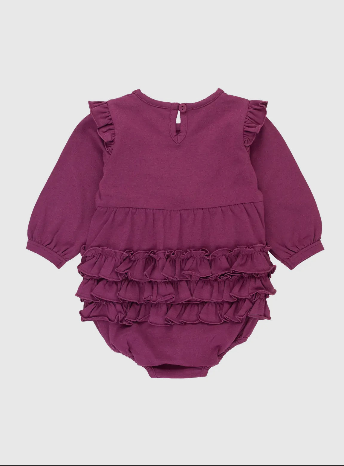 Eggplant Ruffles