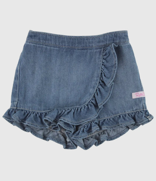 Denim Skort