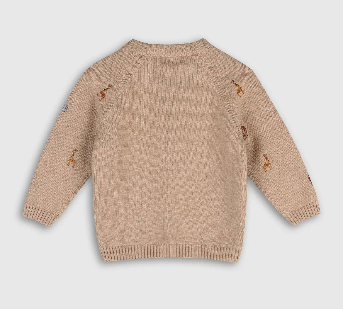 Mini Safari Animal Sweater