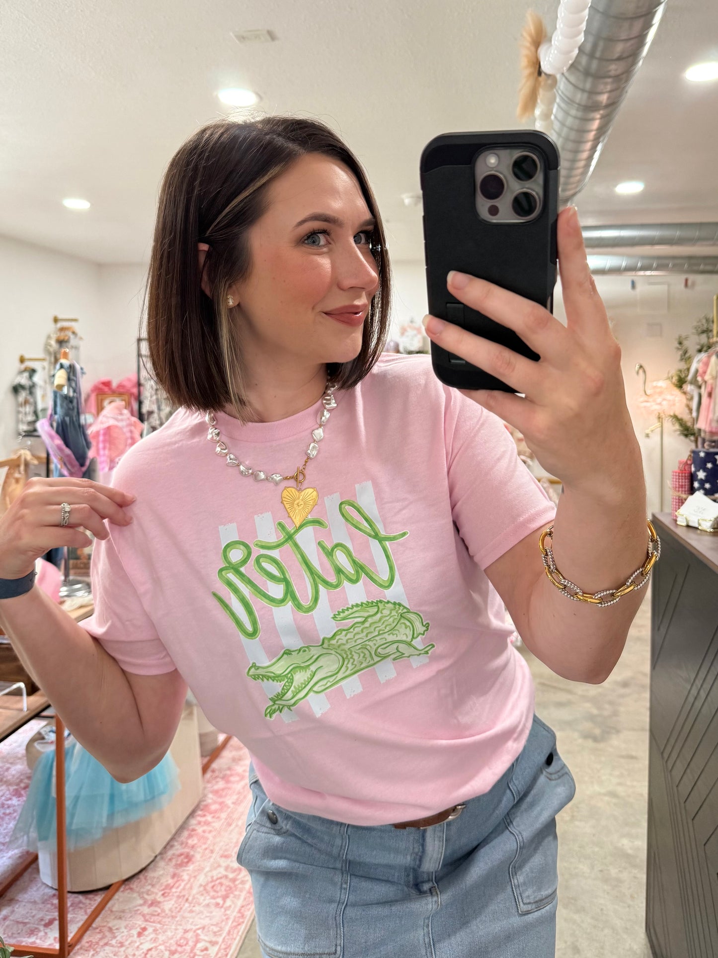 Later Gator Pink T Shirt