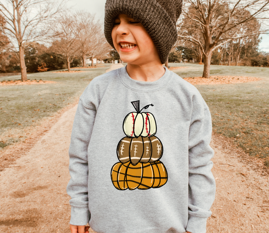 Game Day Pumpkin Sweatshirt