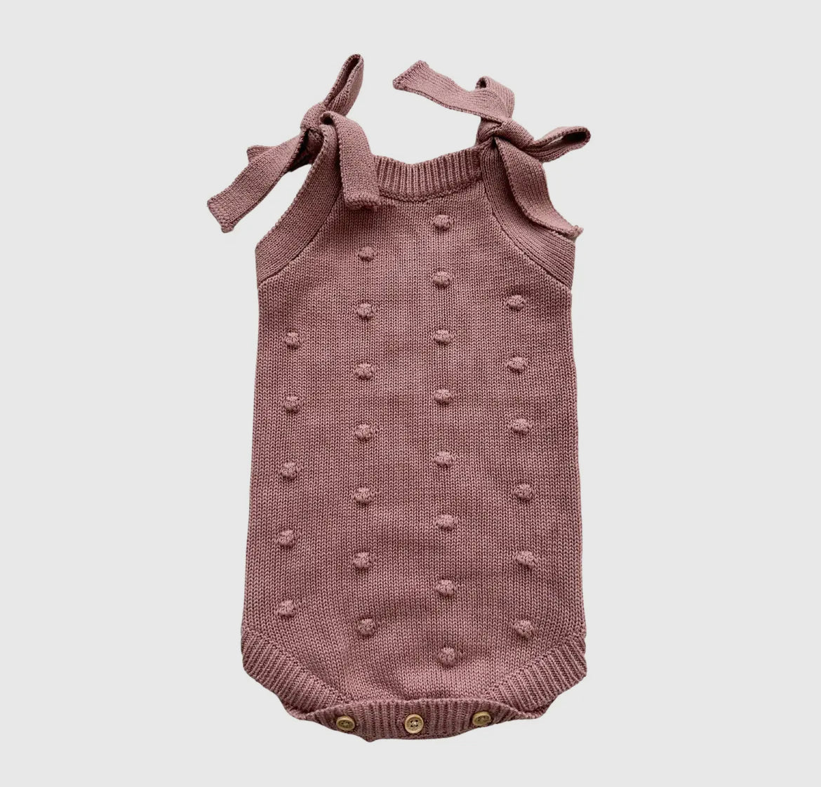 Mauve Pom - Romper