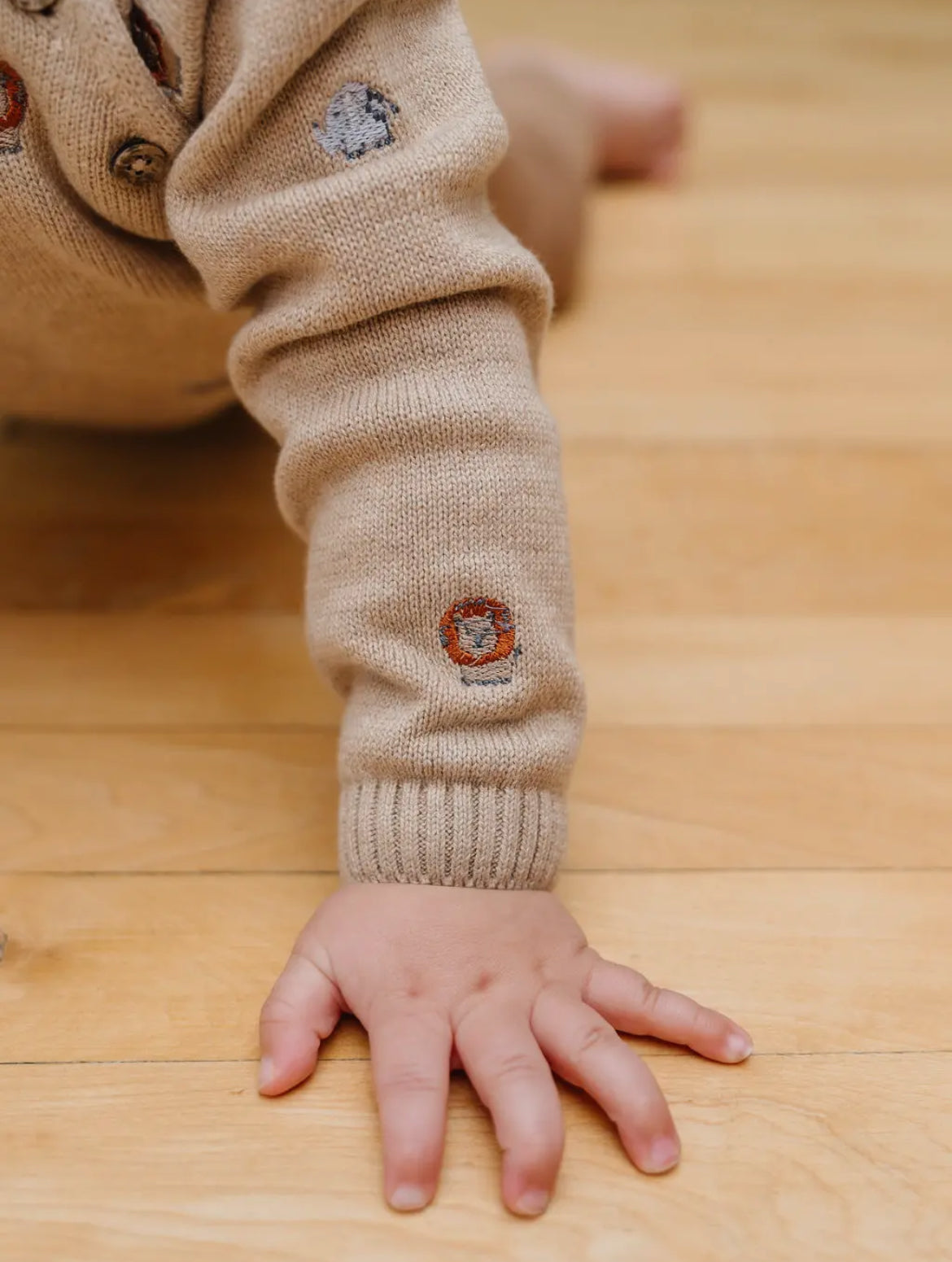 Mini Safari Animal Sweater