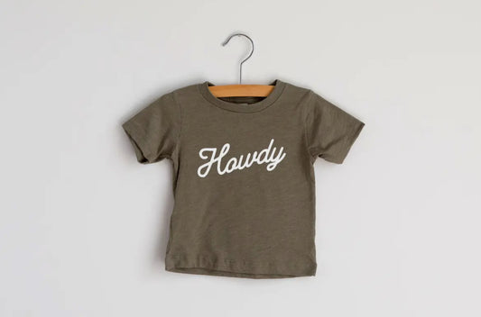Howdy Olive T shirt