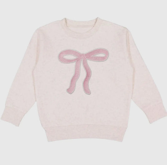 Pink Bow Sweatshirt