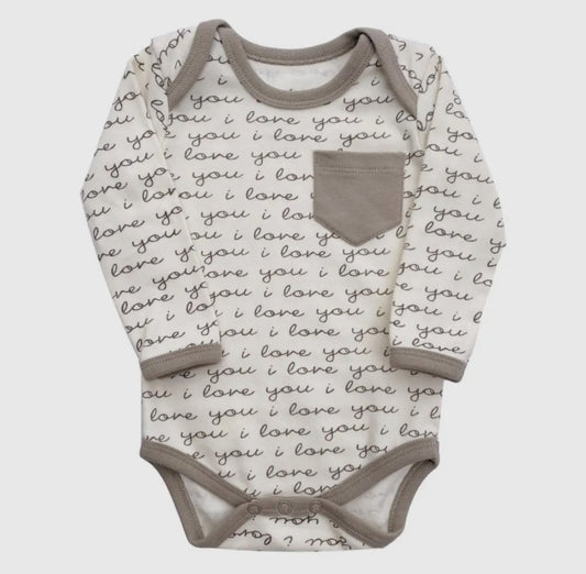 I love you - onesie