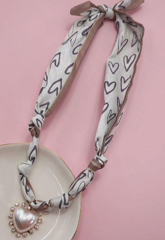 Scarf Charm Necklace