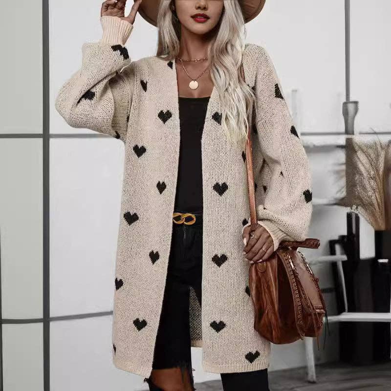 Black Heart  Cardigan